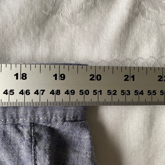 Jack &‎ Jones Cotton / Linen Blend Men's Grayish-Blue Walking Shorts Size XXL - Picture 10 of 13